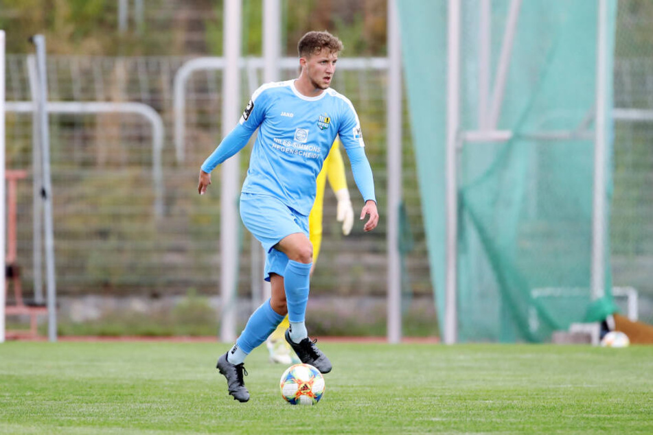 Tim Campulka am Dienstag beim 6:0-Testspielsieg gegen Union Fürstenwalde. Da durfte er 70 Minuten ran und zeigte, dass er wieder fit ist.
