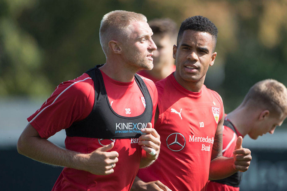 Daniel Didavi (M) kehrte ablösefrei aus Wolfsburg zurück.