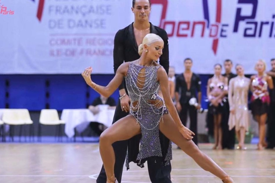 Anna Matus und ihr Tanzpartner Gabriele Goffredo gewinnen den Super Grand Prix der Latein-Professionals. (Archivbild)