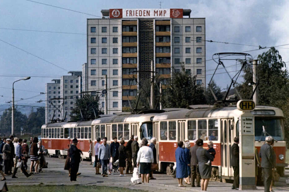 Ein halbes Jahrhundert lang prägten die "Tatras" das Dresdner Stadtbild.