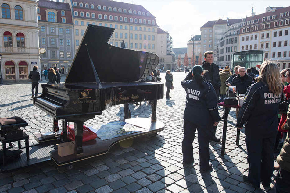 Nicht jeder ist von den Künstlern in der Innenstadt begeistert.