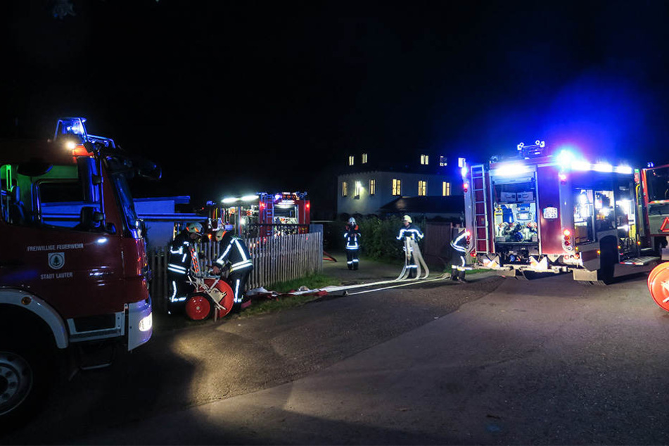 Das Feuer konnte noch vor dem Eintreffen der Feuerwehr gelöscht werden.