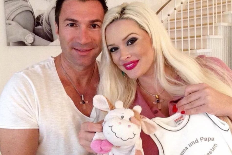 Lucas Cordalis (51) und seine Daniela (32), als sie vor drei Jahren Nachwuchs bekamen.
