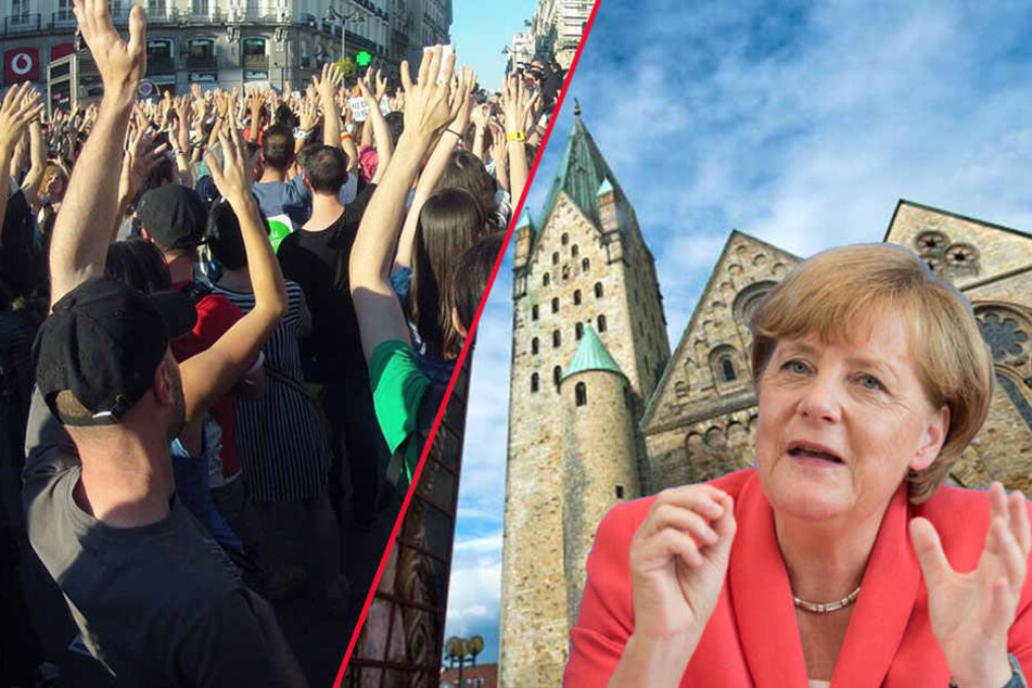 Angela Merkels Besuch in Paderborn erhitzt die Gemüter! Deshalb haben sich gleich mehrere Demos angekündigt!