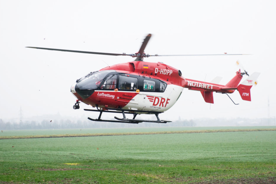 Zwei Rettungshubschrauber brachten Verletzte in Krankenhäuser. (Symbolbild)