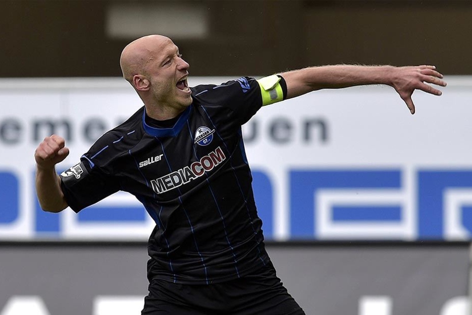 SCP-Kapitän Tim Sebastian verwandelte gegen Lotte einen Hand-Elfmeter zum 2:1.