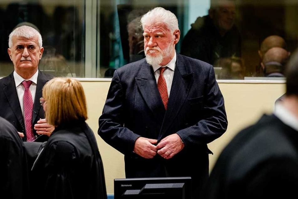Slobodan Praljak stand wegen Verbrechen gegen die Menschlichkeit vor dem UN-Kriegsverbrechertribunal.