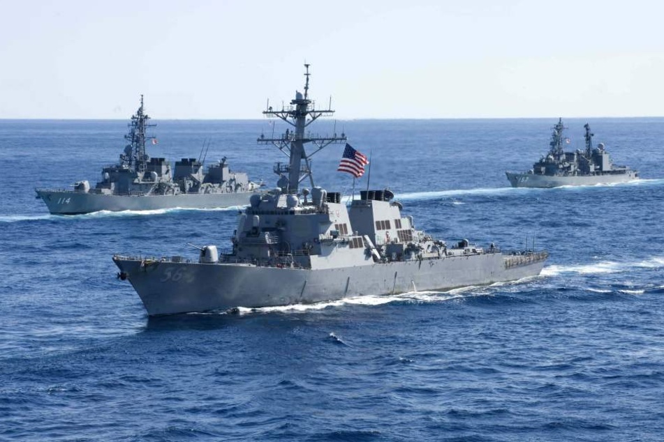 Der US-Zerstörer "USS John S. McCain".