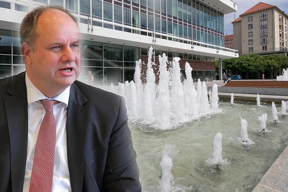 Dresdens OB Dirk Hilbert hält nichts von einer schnellen Umbenennung des Platzes vor dem Kulturpalast.