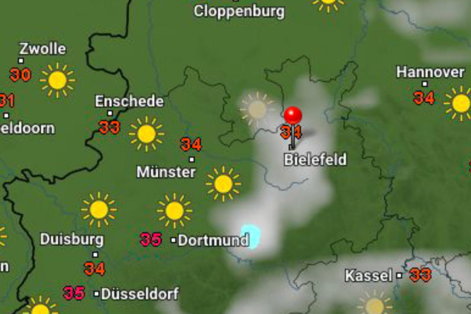   Very weekend and only a few clouds await us this weekend 