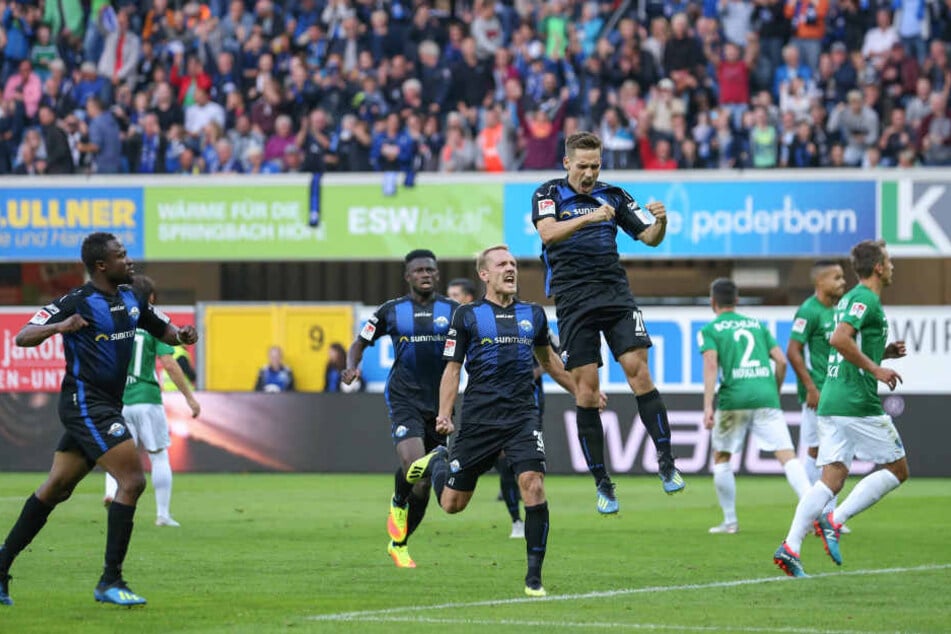 Der Paderborner Philipp Klement (26) traf am vierten Spieltag zum 1:1 gegen den VfL Bochum (Endstand: 2:2).