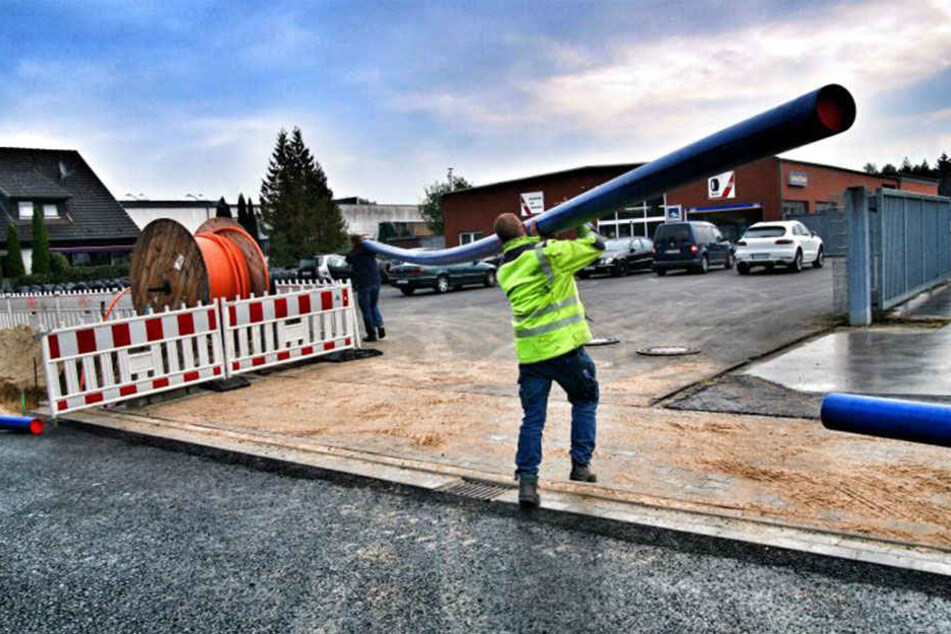 Hier entsteht die neue Max-Planck-Straße in drei Bauabschnitten.