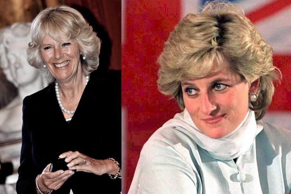 Lady Di hatte keine hohe Meinung von Camilla Parker Bowles (li.).