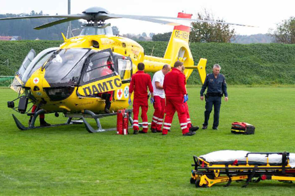 Die Rettungskräfte waren mit einem Großaufgebot vor Ort im Einsatz.