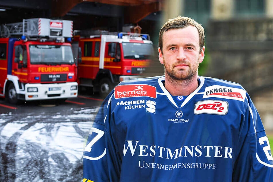 Sebastian Stefaniszin will sich seinen Traum mit 31 Jahren erfüllen und geht zur Feuerwehr. (Bildmontage)