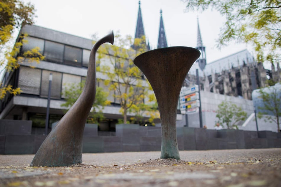 Ein Trinkbrunnen am Kurt-Hackenberg-Platz