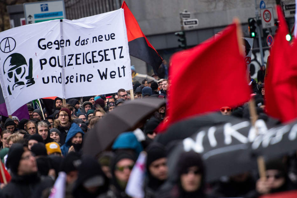 Der Protest in Düsseldorf gegen das Polizeigesetz lief friedlich.