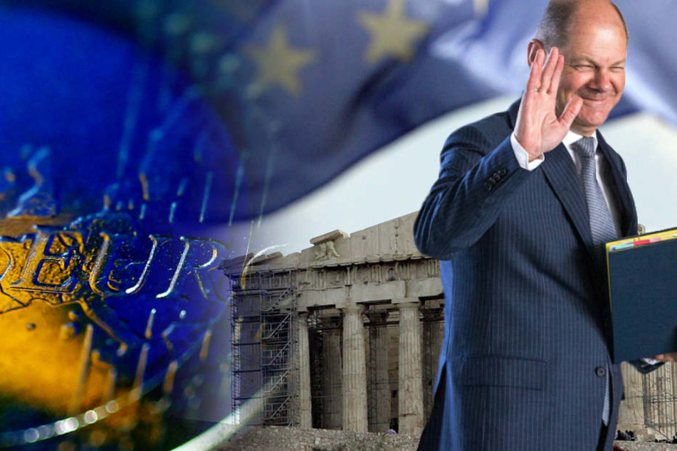 Das dritte Hilfsprogramm für Griechenland von bis zu 86 Milliarden Euro läuft im August aus. (Bildmontage)