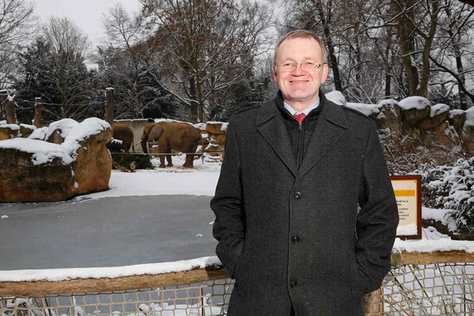 Statt OB Dirk Hilbert war am Montag Dresdens erster Bürgermeister Detlef Sittel zum Festmahl geladen.