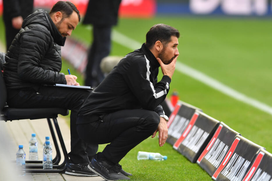 Cristian Fiel (re.) mit seinem Co-Trainer Patrick Mölzl.