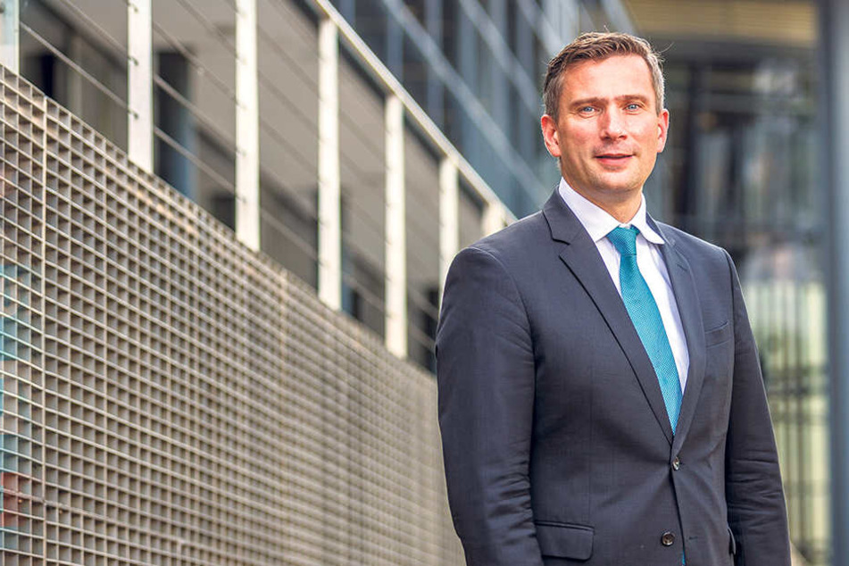 Smart, sachlich, bodenständig: Dulig gibt nicht den jungen Wilden um rüberzubringen, was er für Sachsen will.