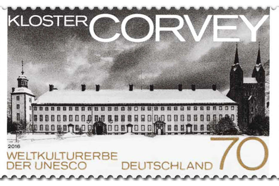 Dem Schloss wurde sogar schon eine Sonderbriefmarke gewidmet.