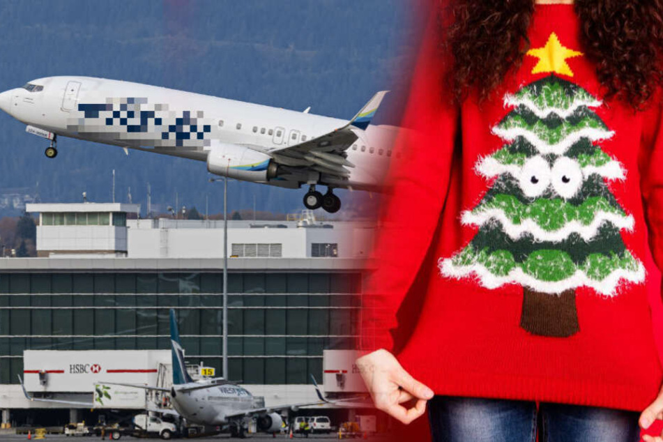 Mit Ugly Christmas-Sweater gibt's bei dieser Airline ein Gratis-Upgrade
