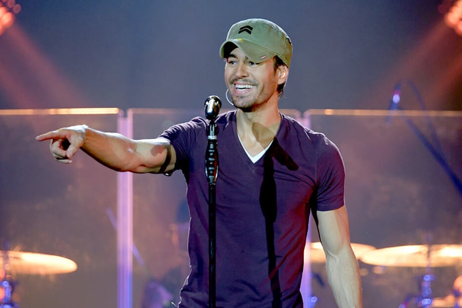 Julios Sohn Enrique. Der "King of Latin-Pop" machte während seiner "sex-and-love"-Tour 2017 auch in Berlin halt.