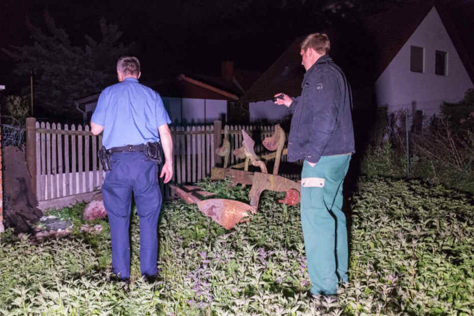 Als die Beamten ankamen, war ein Schaf bereits tot, ein zweites attackierten die Vierbeiner gerade.