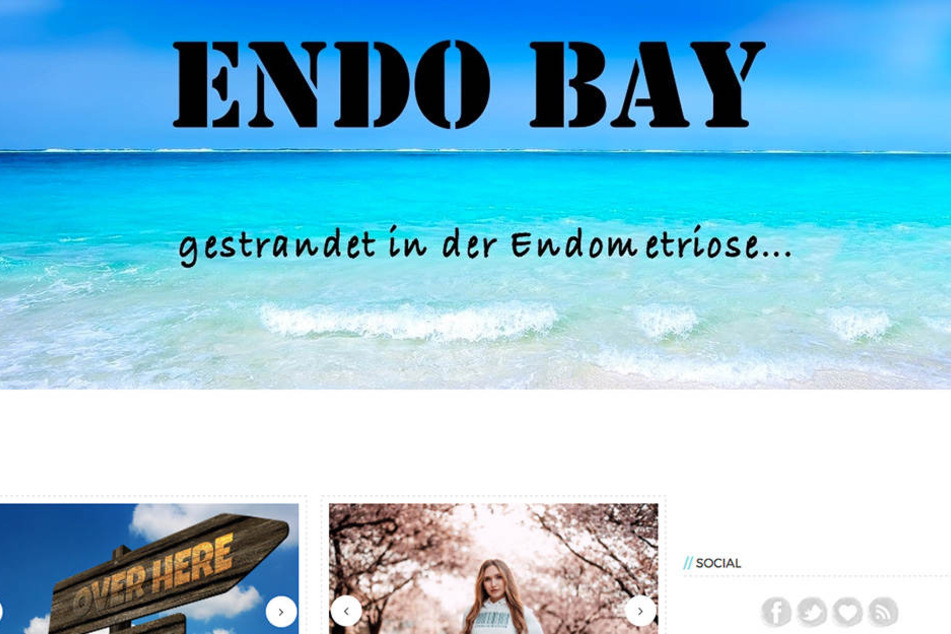 Mit dem Blog "Endo Bay" sollen Frauen über Endometriose aufgeklärt werden.
