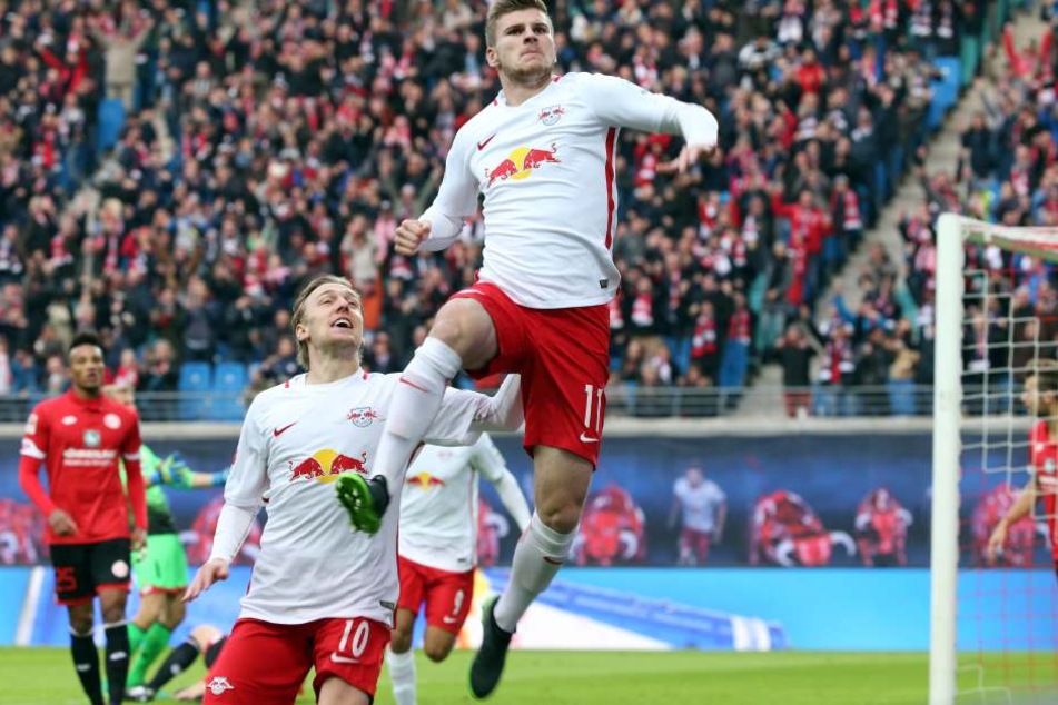 RB Leipzig weiter auf dem Weg nach oben.