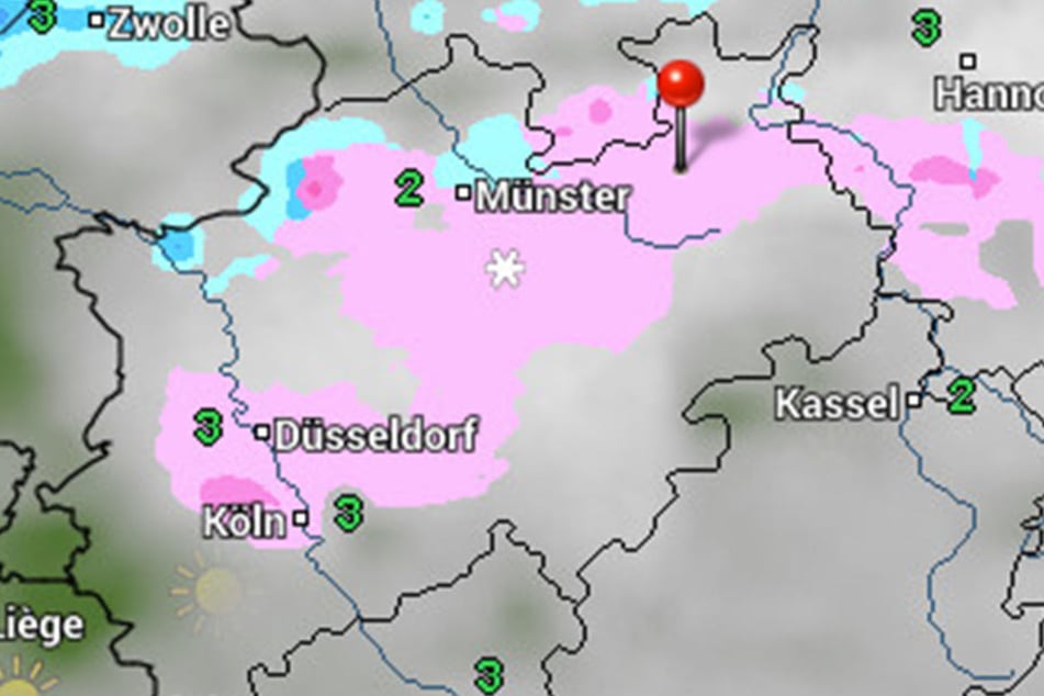 Am Wochenende fällt wohl viel Schnee vom Himmel.