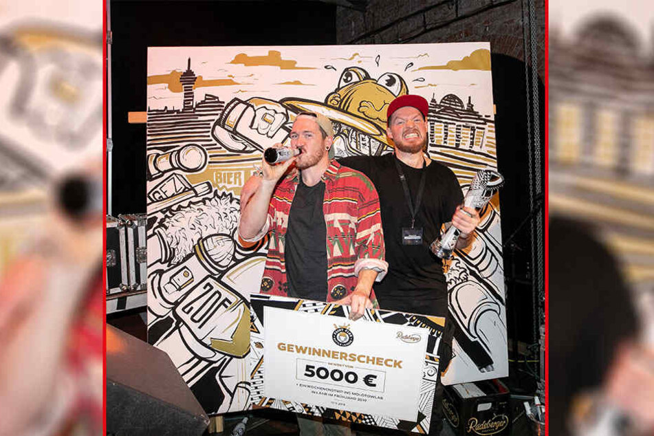 Das Duo Capstan & Tulip gewann die ostdeutsche "Paint Club Battle League" am Samstag in Dresden.