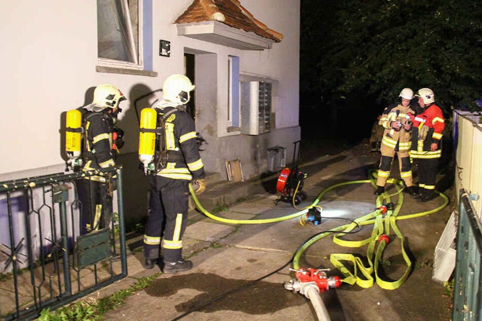 Die Feuerwehr konnte den Brand schnell löschen.
