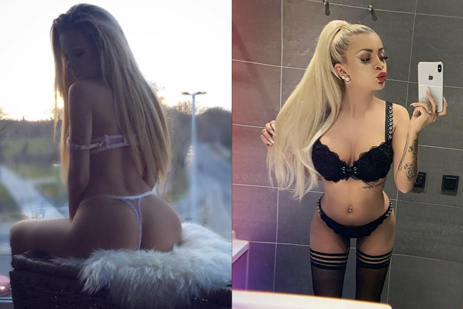 Für ein Stelldichein spielt Katja Krasavice auch schon einmal eine körperlich Beeinträchtigte.