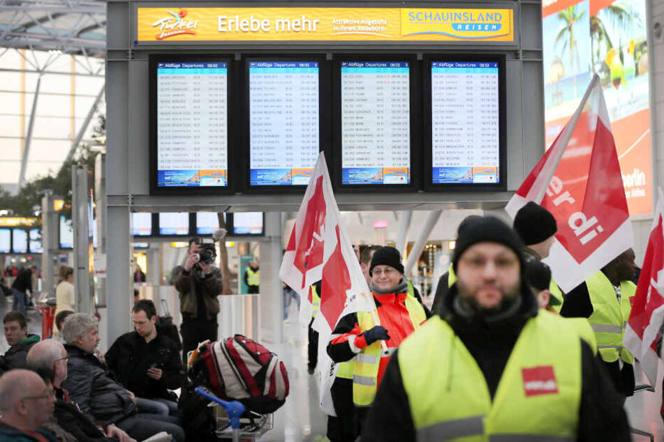 Am Flughafen Düsseldorf wird am Donnerstag gestreikt.