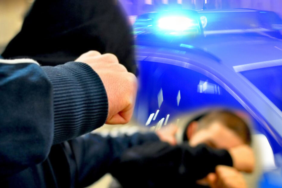 Die Polizei hat die Ermittlungen zu der Attacke aufgenommen. (Bildmontage)