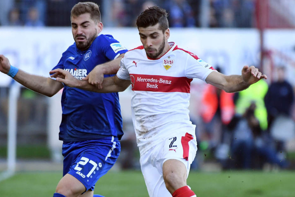 Der Linksverteidiger Emiliano Insua (rechts) steht am Freitag wieder auf dem Platz.