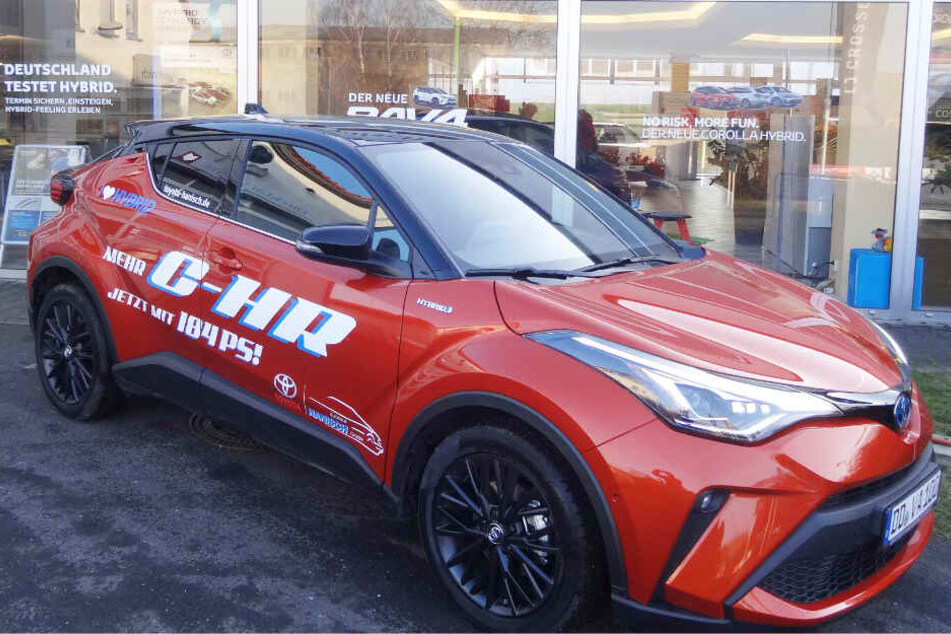 So cool sieht der neue TOYOTA C-HR aus.