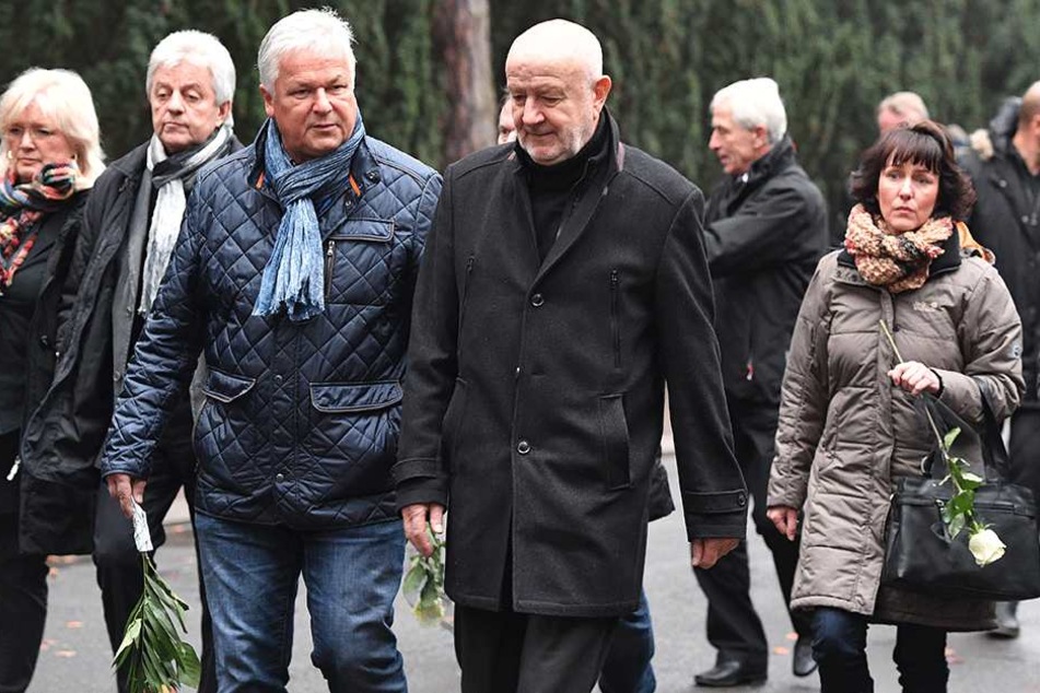 Rainer Sachse, Wieland Ziller, Hans-Jürgen Kreische (Mi.) und rechts hinter Kreische Christoph Franke.