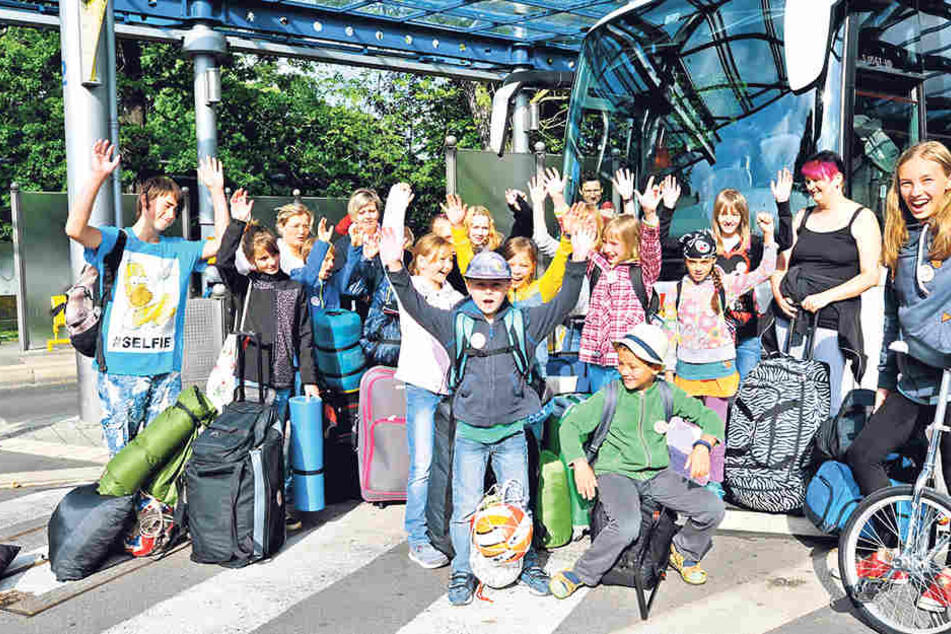 „Die Verreiser“ wollen auch 2018
Kinder in die Ferien schicken.
