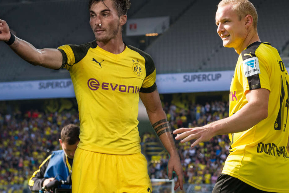 Fotomontage: Könnten bald schon beide den Adler auf der Brust tragen: Maximilian Philipp (Li.) und Sebastian Rode.