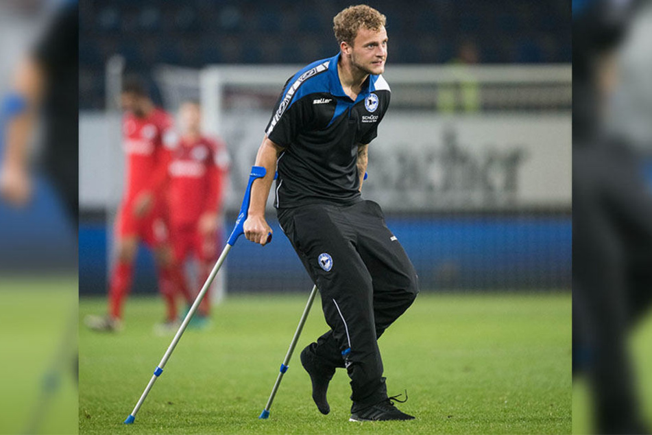 In den nächsten Wochen muss Arminia Bielefeld auf Christop Hemlein verzichten.