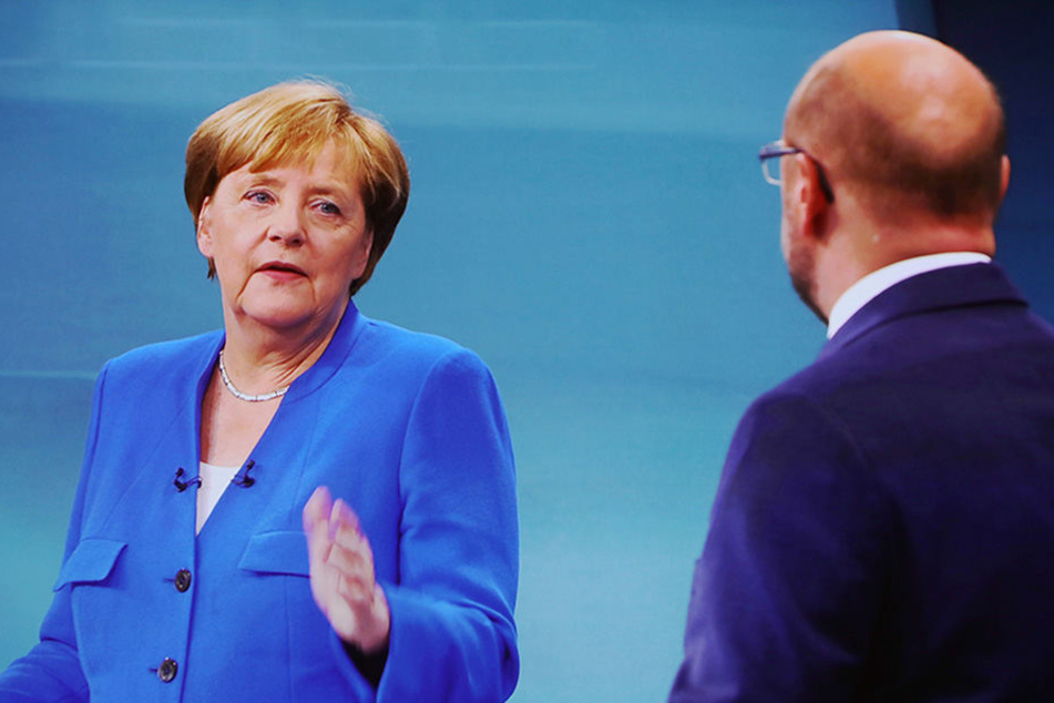 Wird es ein zweites TV-Duell geben? Angela Merkel lehnte dies bisher ab.