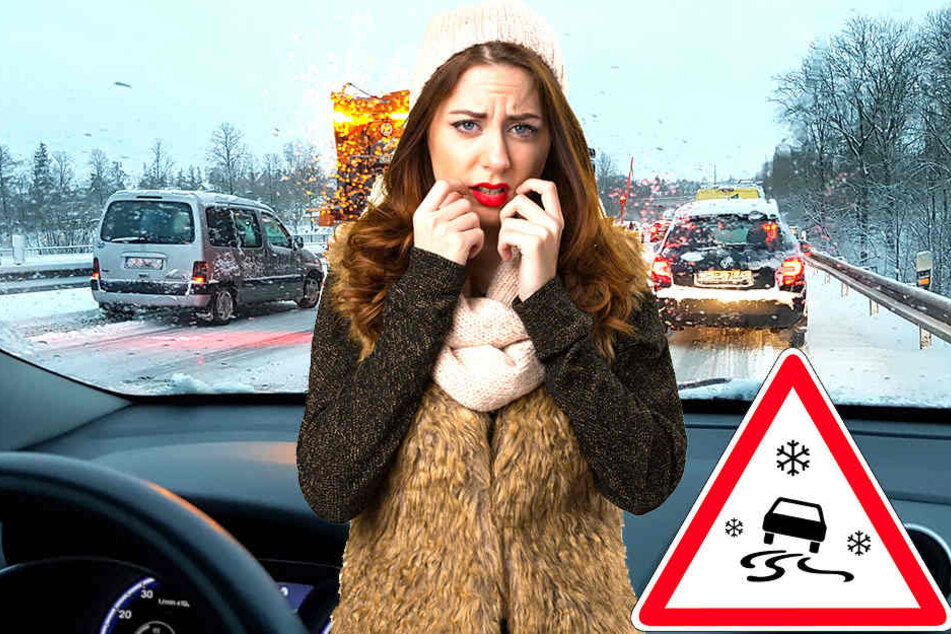 In den kommenden Tagen könnte es auf den Straßen in Deutschland gefährlich glatt werden.