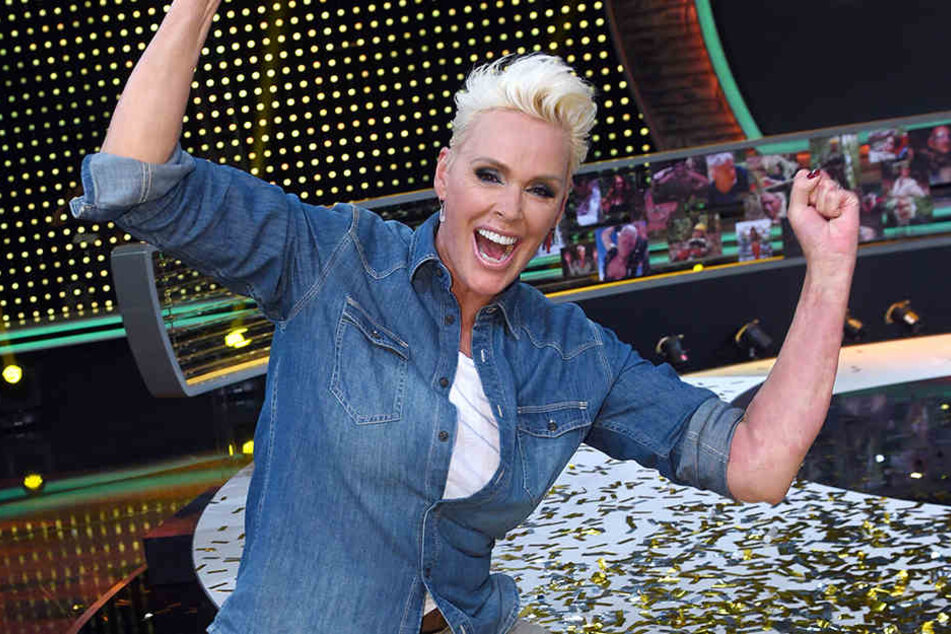 Brigitte Nielsen hat allen Grund zu strahlen.