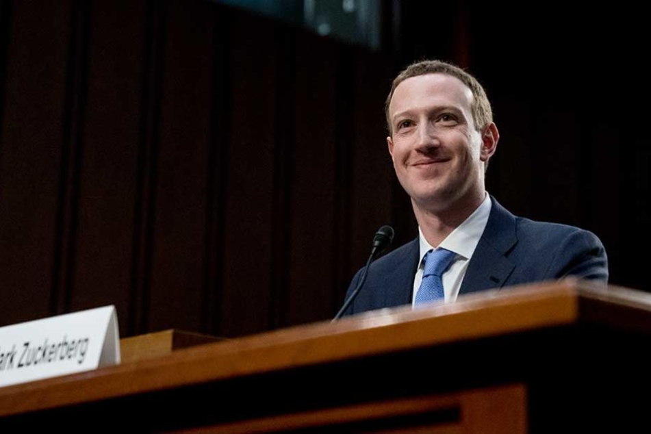 Mark Zuckerberg während der Anhörung im US-Kongress.