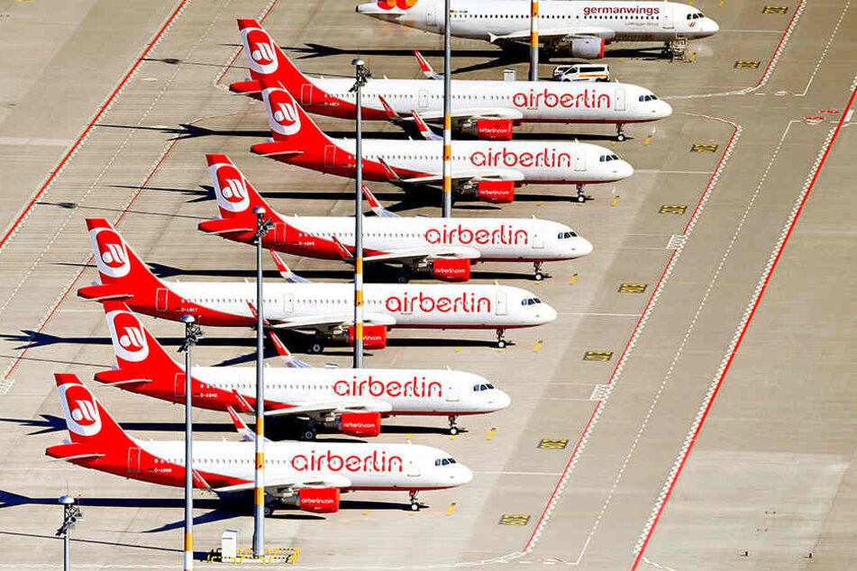 Bei den Ländern Berlin und Nordrhein-Westfalen hatte Air Berlin einen Bürgschaftsantrag gestellt. (Symbolbild)