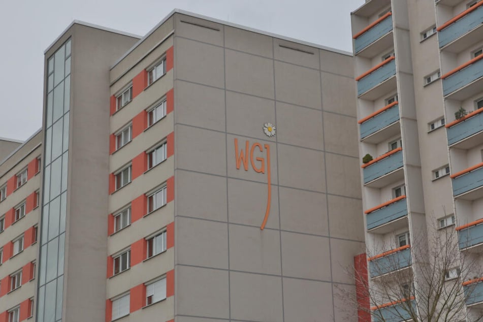 Häuser der Wohnungsgenossenschaft Johannstadt (WGJ) an der Elsasser Straße.