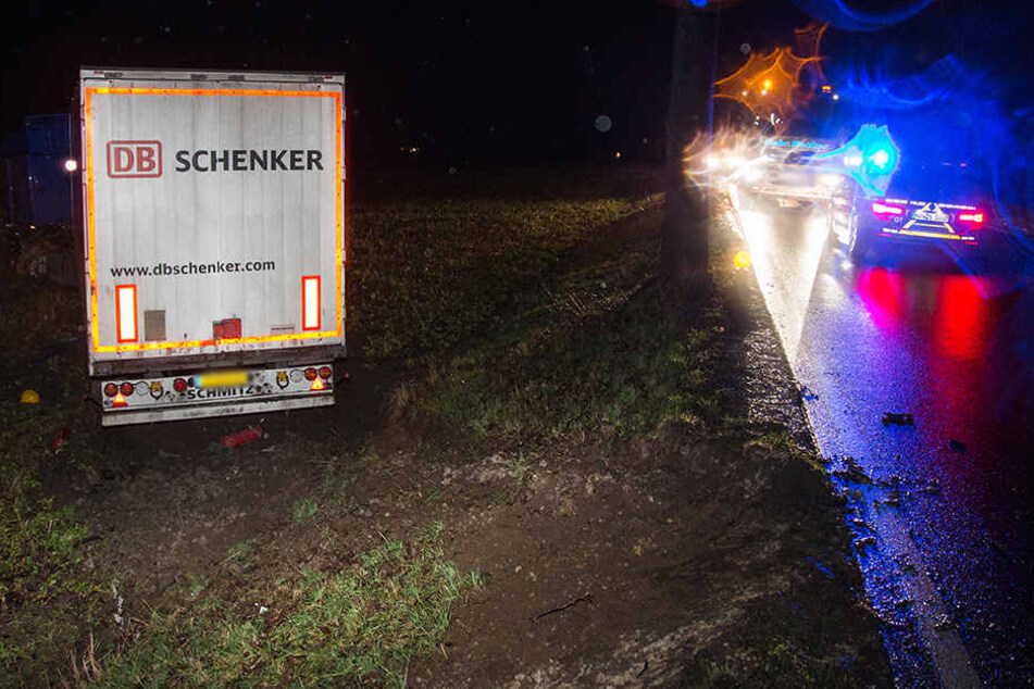 Die Polizei Gütersloh sicherte die Unfallstelle ab.